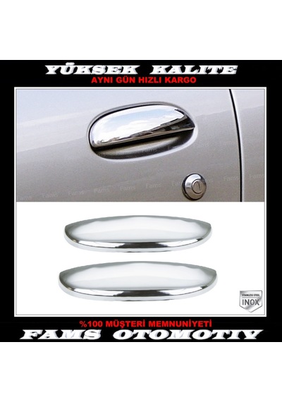 Fiat Palıo Krom Kapı Kolu 2 Kapı 1998 Üzeri P. Çelik