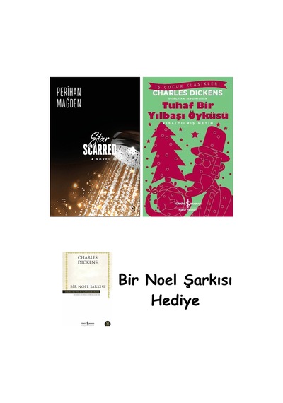 Star Scarred A Novel + Tuhaf Bir Yılbaşı Öyküsü + Bir Noel Şarkısı