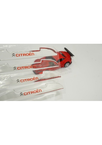 Citroen Logo Kapı Kenarı Koruma Şeffaf Kauçuk 3M Band New Style