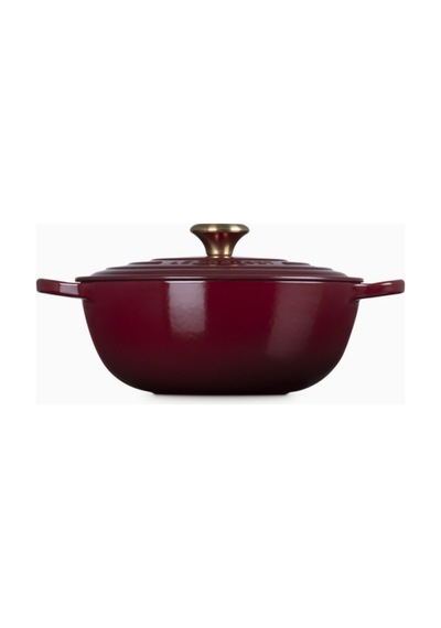 Le Creuset La Marmite Fransız Lüksü Döküm Tencere Bordo 26 Cm