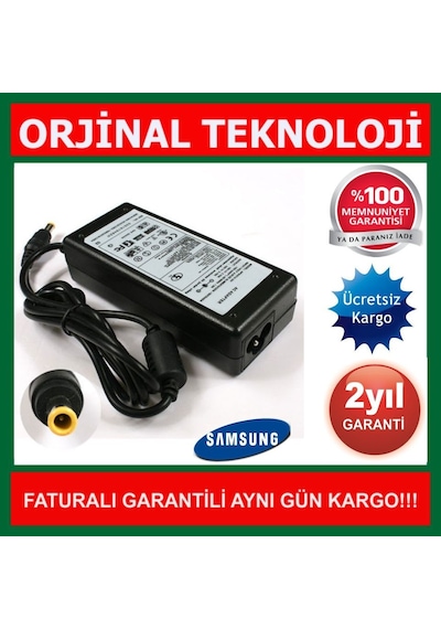 Samsung Uyumlu Np R580 Js04Tr Şarj Aleti 90W Adaptör