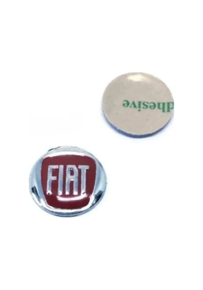 Fiat Anahtar Logo Amblemi Kumanda Logo Çap 1.4 Cm 14 Mm 2 Adet