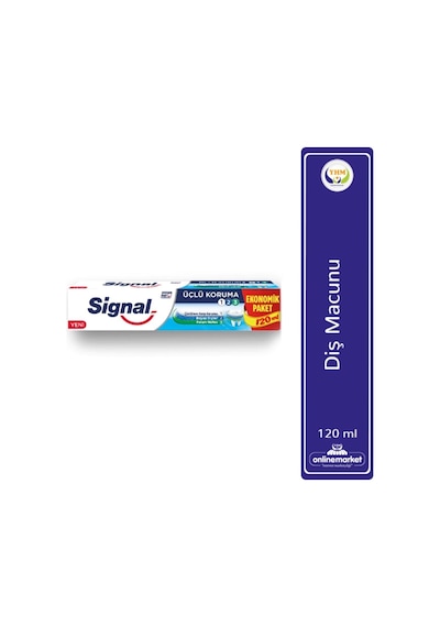 Üçlü Koruma Diş Macuni 120 Ml X 4 Adet