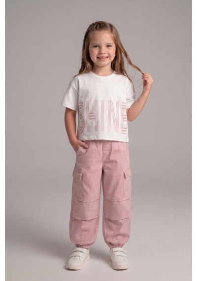 Aden Kids Somon Renk Oversize Kız Çocuk Pamuk Keten Pantalonlu Alt Üst Takım Ekru - Somon Aden Kids Somon Renk Oversize Kız Çocuk Pamuk Keten Pantalonlu Alt Üst Takım Ekru - Somon