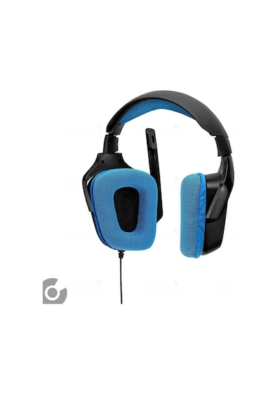 Logitech G930 G430 F450 G432 G332 G231 G230 Uyumlu Kulaklık Sünger Yastığı Pedi Ve Kafa Bandı Kumaş Mavi