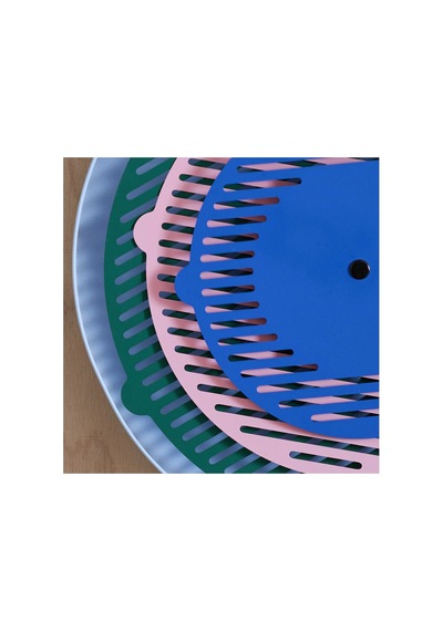 Ikea Tesammans Duvar Saati 21 X 5 Cm Mavi - Pembe - Yeşil