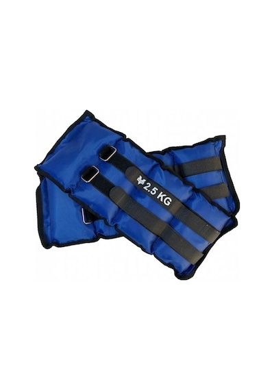 Valeo 2 x 2.5 KG Ayak Bilek Ağırlığı Mavi