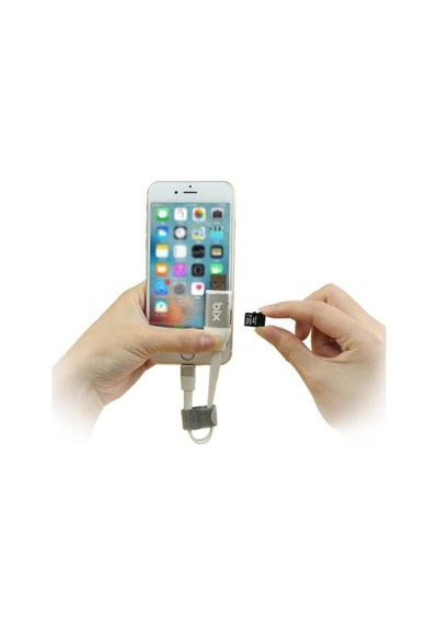 Bix IData Pro Micro Sd Kart Okuyuculu Apple iPhone Uyumlu Şarj Kablosu (514862085)