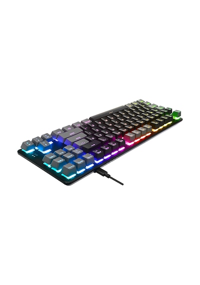 Acer Emachines Eak87 Rgb Mekanik Red Switch Tkl Oyuncu Klavyesi - Siyah Gri 87 Tuş Kompakt Gaming