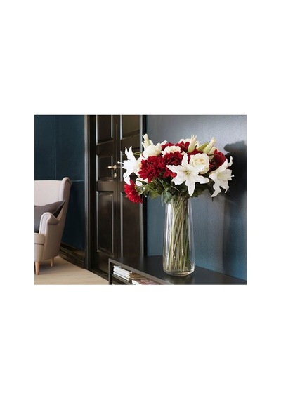 Ikea Smycka Yapay Çiçek, Beyaz, 85 Cm, Zambak
