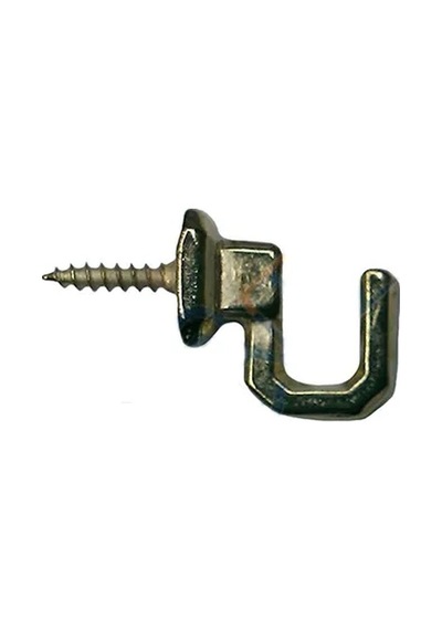 Vidalı Kanca, Askı Küçük - 15x18mm, Sarı - 100 Adet Renkli