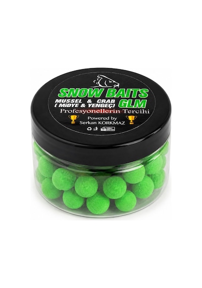 Snow Baits Yüzen Pop-up 12 Mm Midye-yengeç