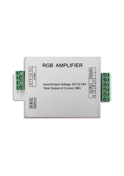 Sh Powermaster Pm-4877 12 Volt - 24 Volt 30 Amper Rgb Şerit Led Amplifier Repeater Najmaddin