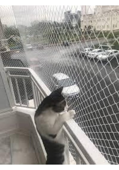 2,50 X 15 Balkon Kedi Koruma Ağı Balkon Kedi Güvenlik Filesi Balk