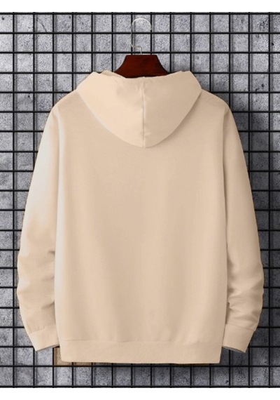 Altamira Erkek Believe Baskılı Oversize Kapşonlu Sweatshirt 001