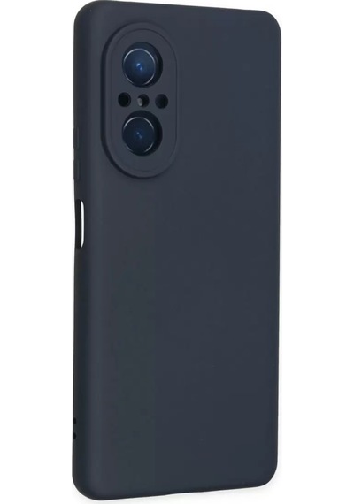 Newface Huawei Nova 9 Se Kılıf Nano İçi Kadife Silikon - Lacivert