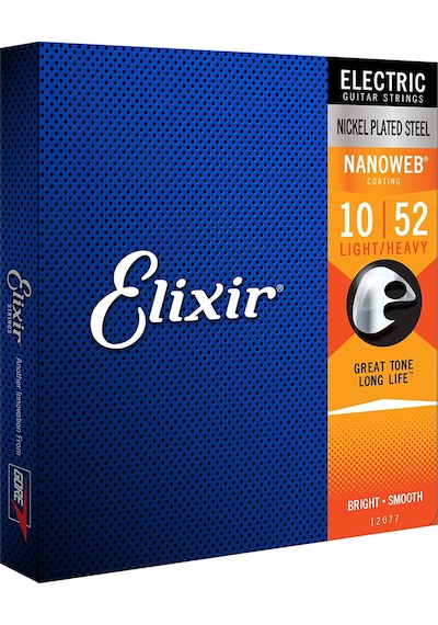Elixir 010-052 Elektro Gitar Teli 12077