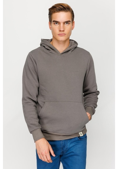 Igs İgs Standart Kapüşonlu Erkek Sweatshirt Koyu Gri