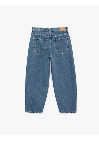 Koton Pamuklu Rahat Kalıp Normal Paça Balon Denim Pantolon -balloon Jean Orta İndigo 6sal40130md İndigo Koton Pamuklu Rahat Kalıp Normal Paça Balon Denim Pantolon -balloon Jean Orta İndigo 6sal40130md İndigo