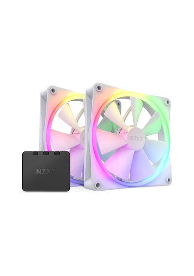 Nzxt F140 Rgb White 140 Mm Fan 2'li Set Rf-r14df-w1