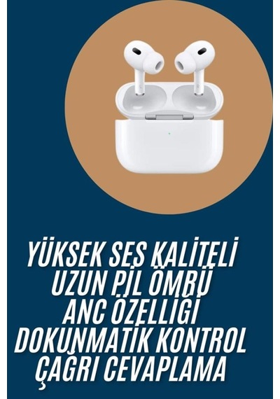 Yeni Nesil Pro Bluetooth Kulaklık Android Ve İos Uyumlu Dokunmatik Kontrol