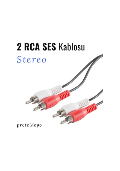 IRENIS 2 RCA Ses (Audio) Kablosu 1,5 Metre