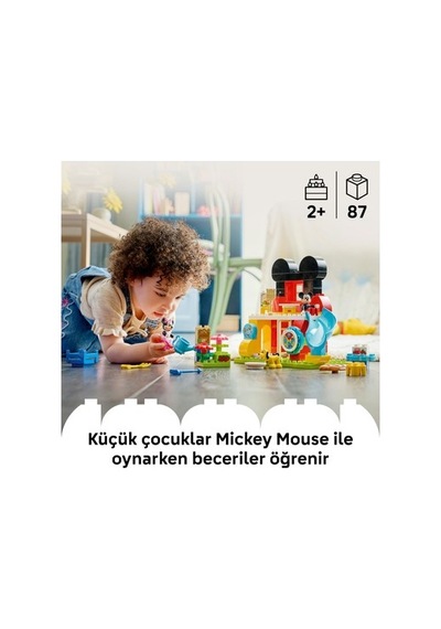 Lego 2 Yaş Ve Üzeri İçin Minnie Ve Pluto Temalı Kulüp Evi Oyun Seti