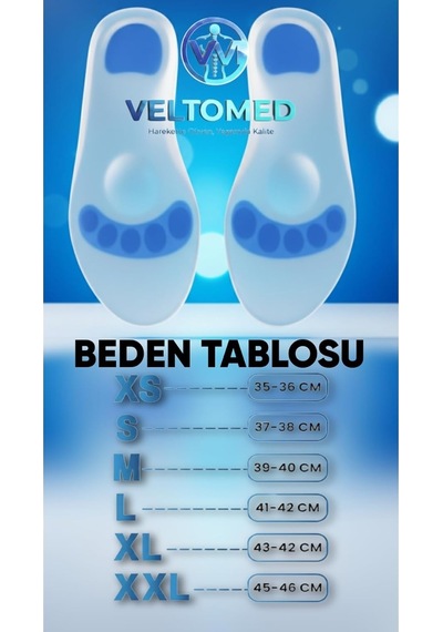 Xxl Bdn Ortopedik Anatomik Silikon Jel Tabanlık Şok Emilimi Ve Topuk Ağrısı Önleyici Topuk Dikeni