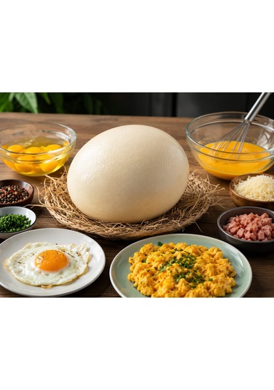 Ham Devekuşu Yumurtası