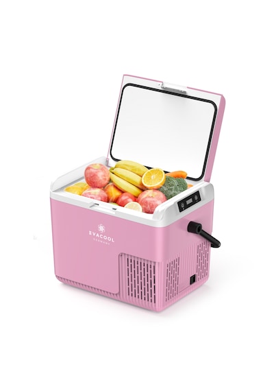 Evacool G20 Pink 12/24 Volt Kompresörlü Mobil Buzdolabı 18 Litre