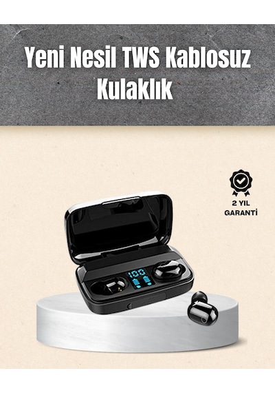 A10s Tws Ergonomik Bluetooth Kulaklık Uzun Pil Ömürlü - Lisinya