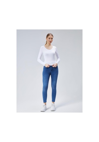 Virago 2'li Soft Touch V Yaka Uzun Kol Bluz/body Beyaz - 687153486 Beyaz - 687153486 Beyaz Virago 2'li Soft Touch V Yaka Uzun Kol Bluz/body Beyaz - 687153486 Beyaz - 687153486 Beyaz