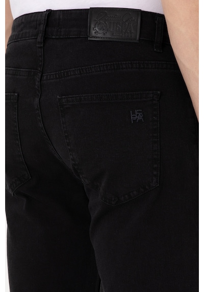 U.s. Polo Assn. Erkek Siyah Pantolon Jean 50305601-dn0027 Black