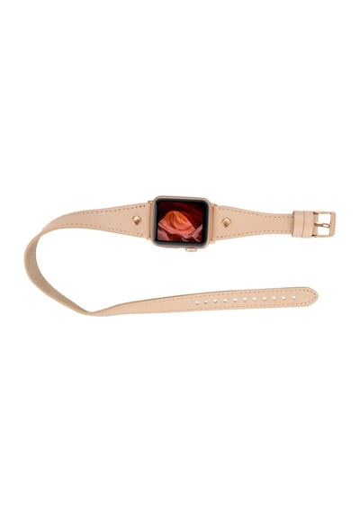Apple Watch Uyumlu Deri Kordon 42-44-45mm Slim Dt Rt Nu1