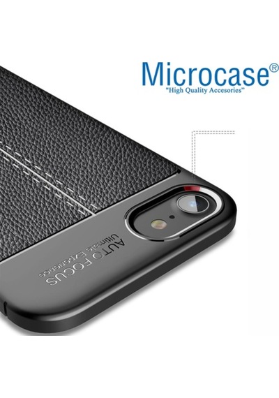 Apple Uyumlu iPhone Se 2020 Leather Tpu Silikon Kilif - Siyah + Cam (Seç) 435853421