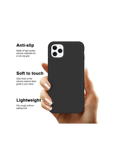 Apple Uyumlu  iPhone 12 Pro (6.1'') Kilif, Logis Liquid Lansman Silikon 513103691