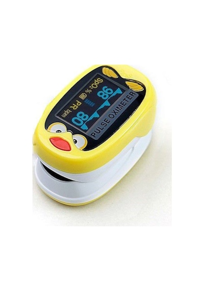 Çocuk Pulse Oksimetre Pediatrik Oximetre 1/12 Yaş Şarjlı Parmakta