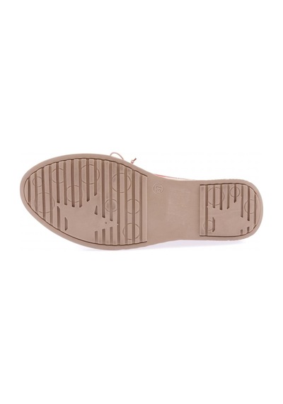 Dgn 1031 Kadin Bağcikli Casual Ayakkabi 1031-2224-R0796 Kırmızı Nubuk