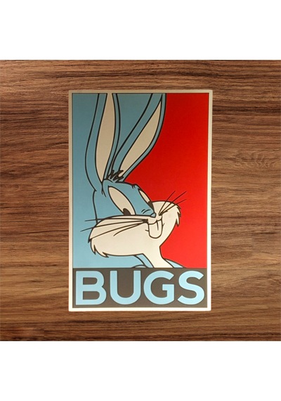 Thisrock 16,5x25,5 Cm Ahşap Bugs Bunny Tablo 1