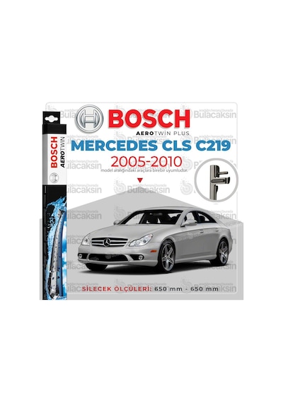 Mercedes Cls C219 Muz Silecek Takımı 2005-2010 Bosch Aerotwin