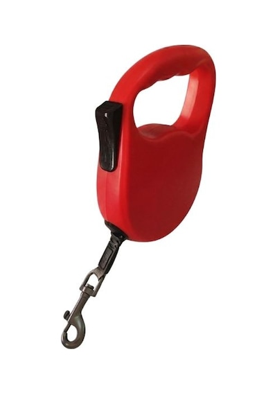 Dogness R01-4r Otomatik Kedi Köpek Gezdirme Tasması 4 Metre Kırmızı - Konforlu Ve Güvenli Yürüyüş