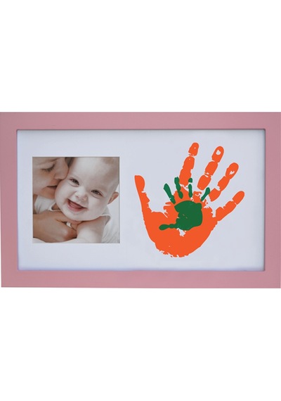 Baby Memory Bmp091 Prints Aile Çerçevesi Pembe