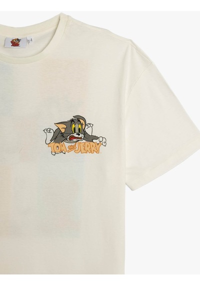Koton Ekru Kadın T-shirt 5sal10261ık Ekru