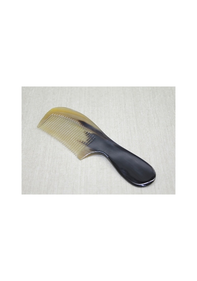 3 Adet Tutmalı Kemik Tarak Saplı Saç Tarama Aracı, 18 Cm Boy, Kemik Model, Hair Comb