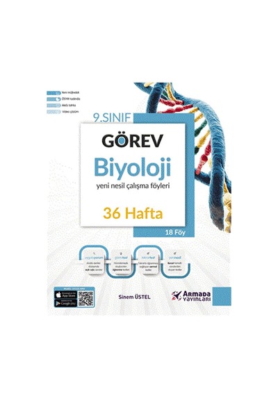 Armada 9.Sınıf Görev Biyoloji Çalışma Föyleri 36 Hafta Yeni