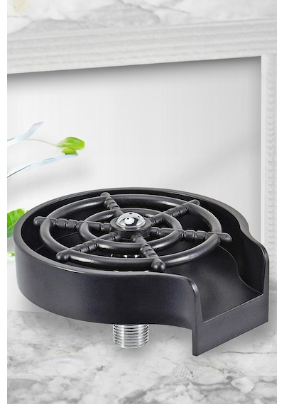 Thentech Yüksek Basınçlı Bardak Kavanoz Biboron Yıkama Musluğu Bastır Yıka Temizlik Otomatik Basınçlı Musluk