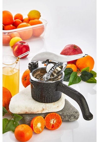 Nishev Platinum Döküm Limon & Portakal Sıkacağı Şıklık Ve Dayanıklılık Renkli