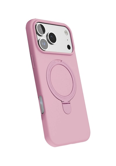 Apple Uyumlu iPhone 17 Pro Regal Magsafe Standlı Kapak Pembe