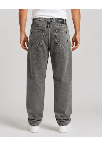 Classics Men Captiva Denim Erkek Baggy Jean Pantolon Füme