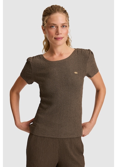 U.s. Polo Assn. Kadın Kahverengi Tişört 50323475-vr029